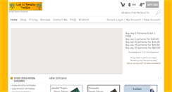 Desktop Screenshot of lostinparadisedesigns.com